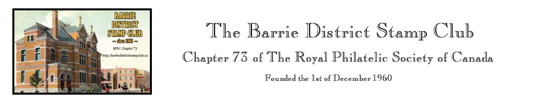 Barrie District Stamp Club